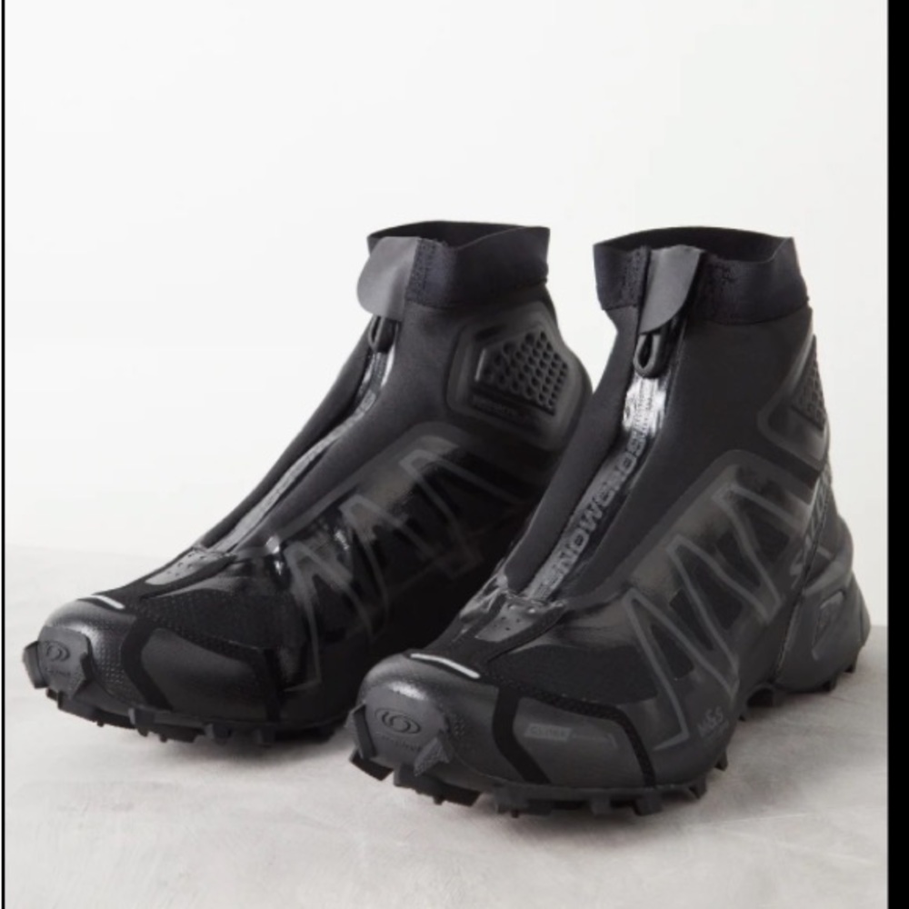 Salomon
Snowcross mesh high-top trainers